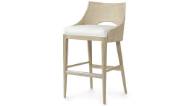 Picture of AVALON 30" BARSTOOL, CERUSED WHITE