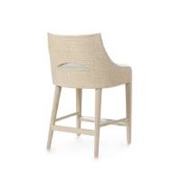 Picture of AVALON 24" COUNTER STOOL, CERUSED WHITE