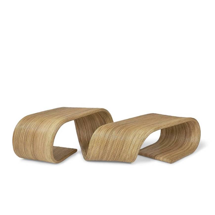 Picture of ALLEGRO RATTAN COFFEE TABLE, NATURAL