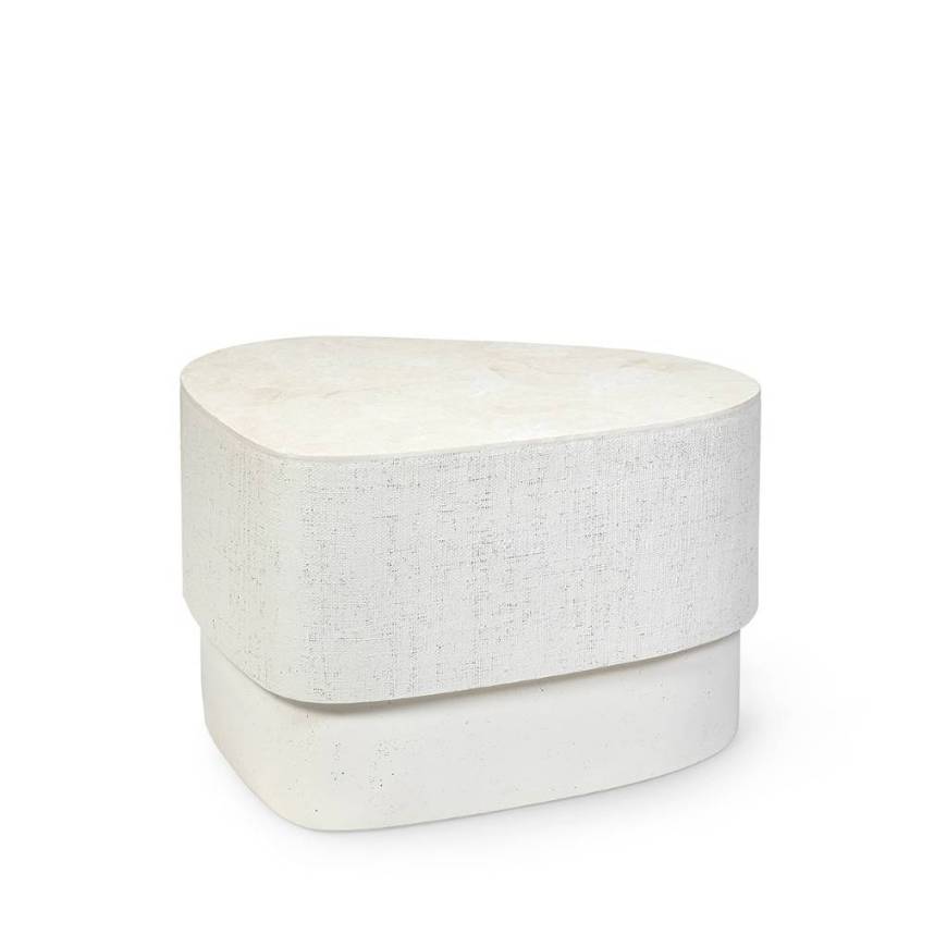 Picture of HOLLAND OUTDOOR COFFEE TABLE TALL, WHITE