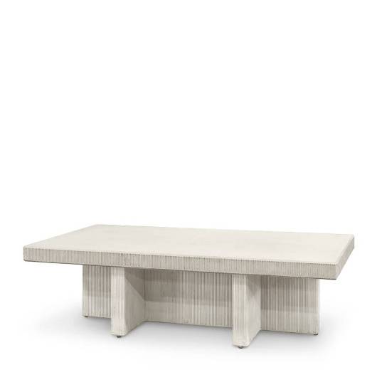 Picture of DELANO OUTDOOR COFFEE TABLE, WHITE