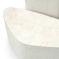 Picture of HOLLAND OUTDOOR COFFEE TABLE SHORT, WHITE