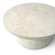 Picture of FOLEY STONE OUTDOOR COFFEE TABLE, WHITE