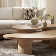 Picture of ZOEY NATURAL OAK COFFEE TABLE, LARGE