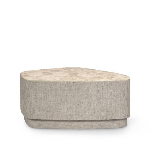 Picture of HOLLAND OUTDOOR COFFEE TABLE SHORT, NATURAL