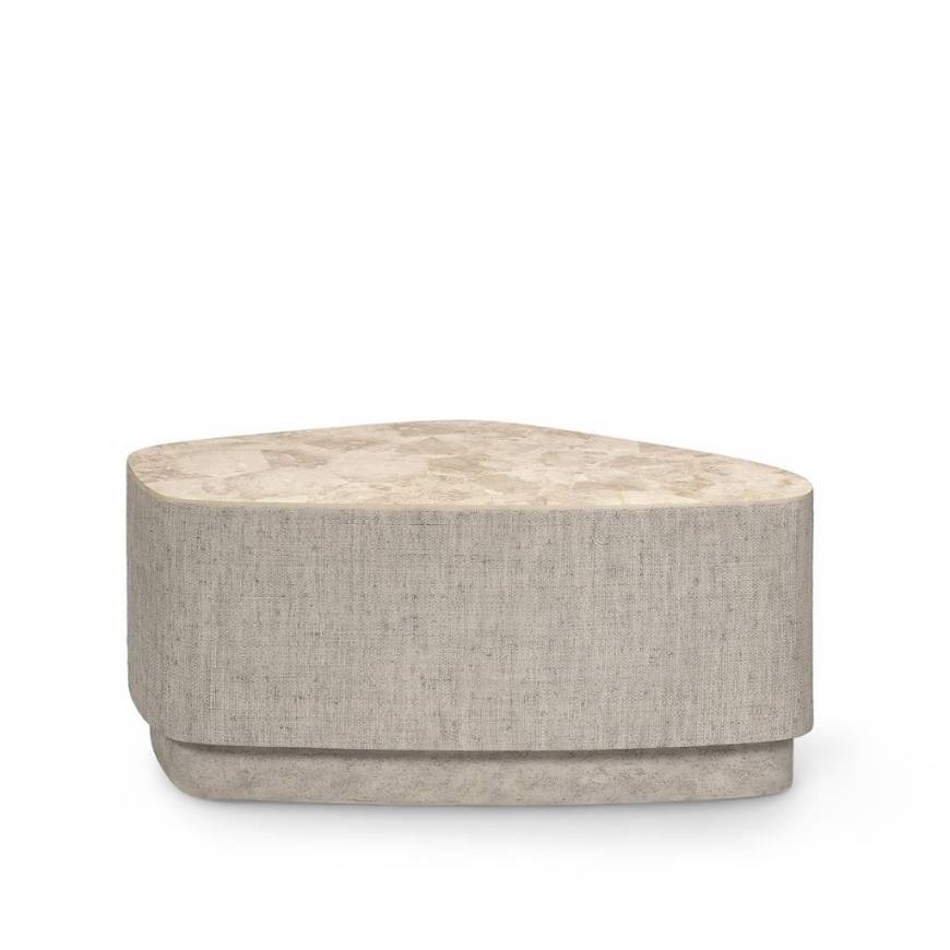Picture of HOLLAND OUTDOOR COFFEE TABLE SHORT, NATURAL