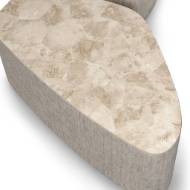 Picture of HOLLAND OUTDOOR COFFEE TABLE SHORT, NATURAL