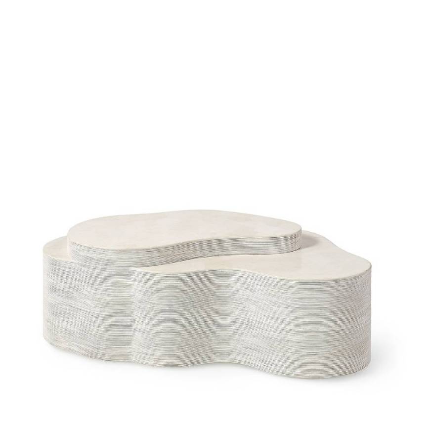 Picture of LEVINE COFFEE TABLE, WHITE