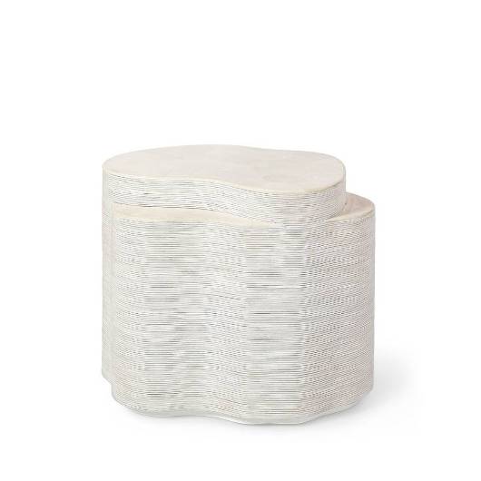 Picture of LEVINE SIDE TABLE, WHITE