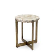 Picture of DURHAM FOSSILIZED CLAM SIDE TABLE