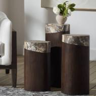 Picture of HUXLEY MARTINI TABLE, TALL, UMBER