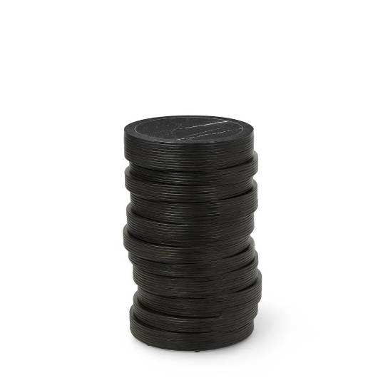 Picture of BOWERY SIDE TABLE TALL, BLACK