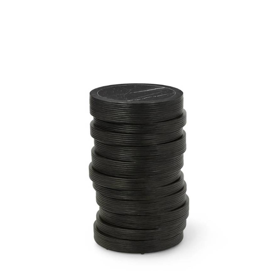 Picture of BOWERY SIDE TABLE TALL, BLACK