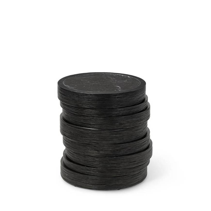 Picture of BOWERY SIDE TABLE SHORT, BLACK