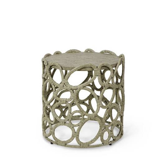 Picture of ELLA SIDE TABLE ELM GREY