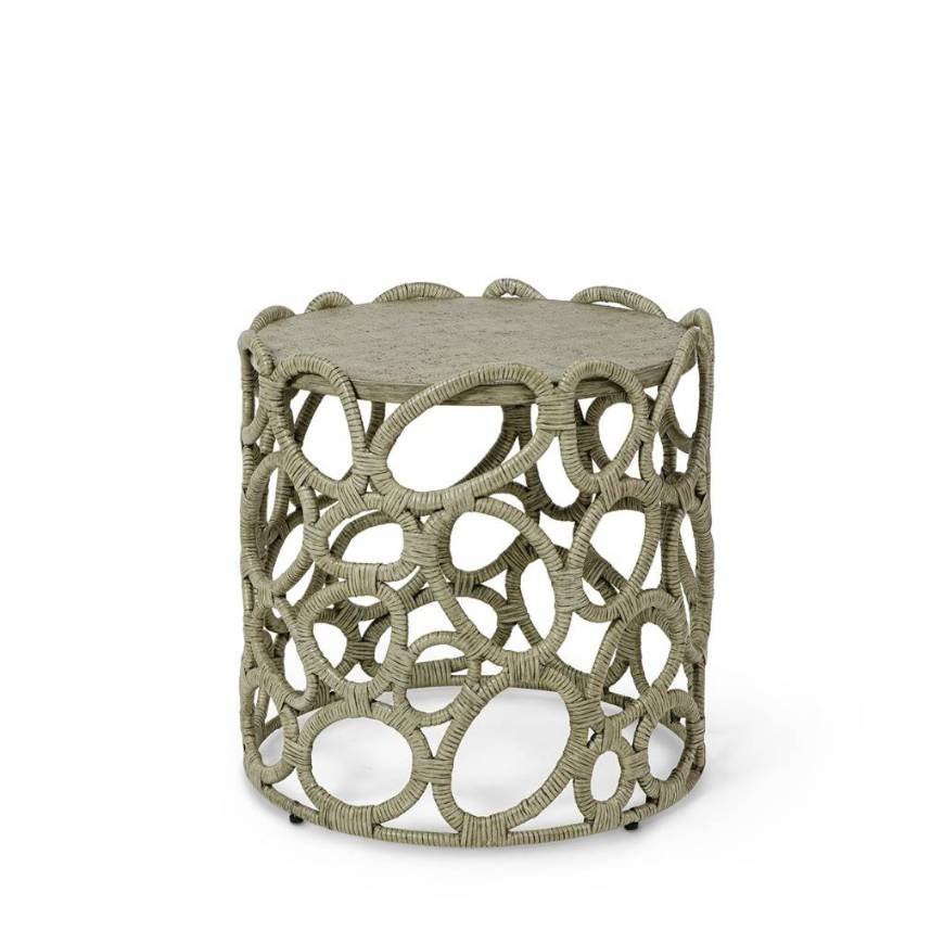 Picture of ELLA SIDE TABLE ELM GREY