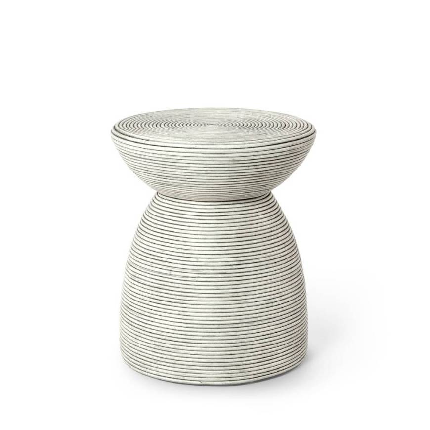 Picture of HEWITT SIDE TABLE WHITEWASH