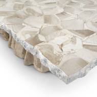 Picture of CAMILLA FOSSILIZED CLAM DINING TABLE, RECTANGULAR