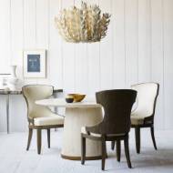 Picture of CONRAD DINING TABLE 52" GOLD