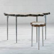Picture of CHLOE FOSSILIZED CLAM CONSOLE TABLE