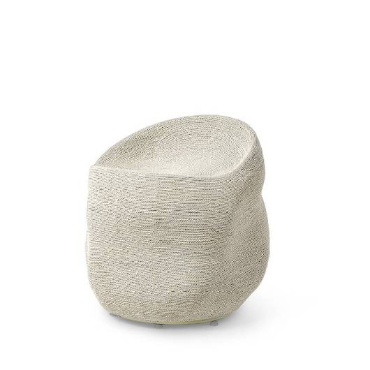 Picture of JADEN SWIVEL STOOL, WHITE