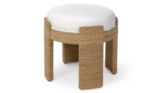 Picture of FAYE OTTOMAN NATURAL