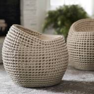 Picture of MANHATTAN IVORY SWIVEL STOOL