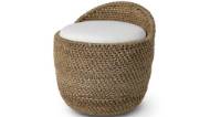 Picture of GREEN OAKS SWIVEL STOOL, NATURAL
