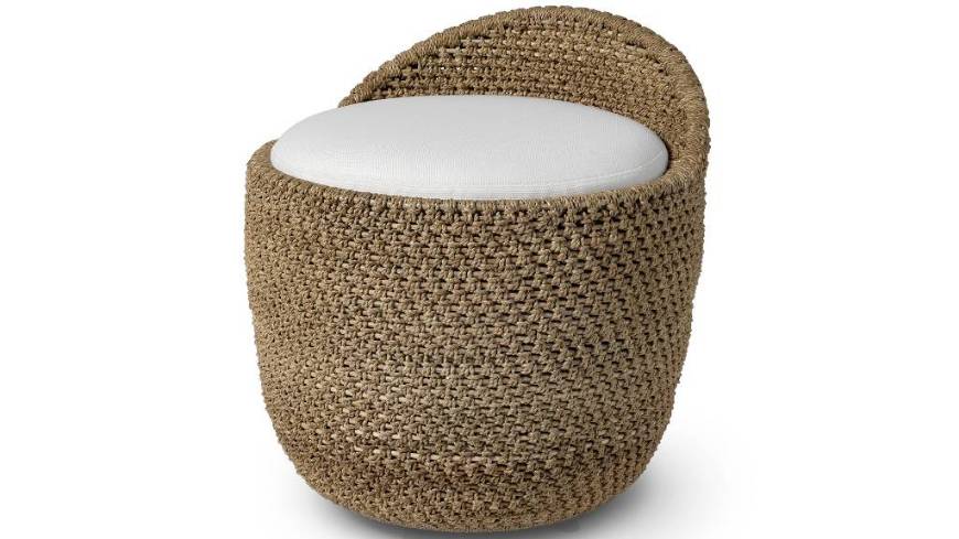 Picture of GREEN OAKS SWIVEL STOOL, NATURAL
