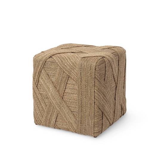 Picture of HENLEY HASSOCK, NATURAL