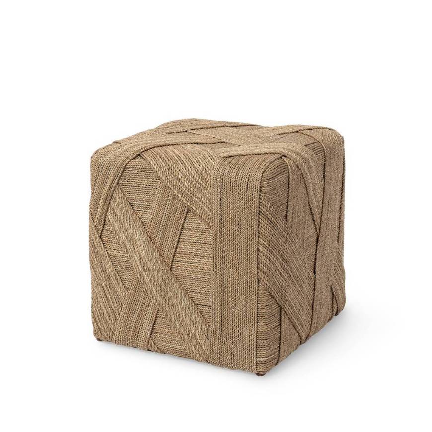 Picture of HENLEY HASSOCK, NATURAL