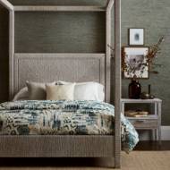 Picture of WOODSIDE CANOPY BED, KING, WHITE SAND