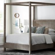 Picture of WOODSIDE CANOPY BED, KING, WHITE SAND