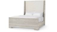 Picture of WOODSIDE SLEIGH BED, QUEEN, WHITE SAND