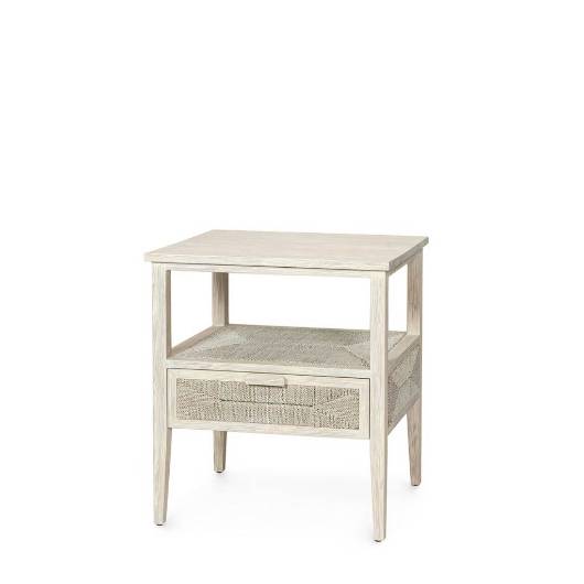 Picture of SANTA BARBARA NIGHTSTAND, WHITE SAND