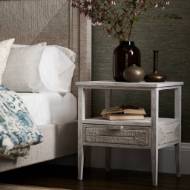 Picture of SANTA BARBARA NIGHTSTAND, WHITE SAND