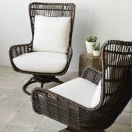 Picture of SORRENTO OUTDOOR SWIVEL LOUNGE CHAIR