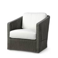 Picture of CARMINE OUTDOOR SWIVEL LOUNGE CHAIR, COAL