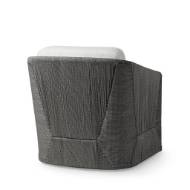 Picture of CARMINE OUTDOOR SWIVEL LOUNGE CHAIR, COAL