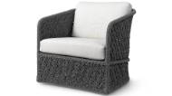 Picture of JENSON OUTDOOR SWIVEL LOUNGE CHAIR, CHARCOAL
