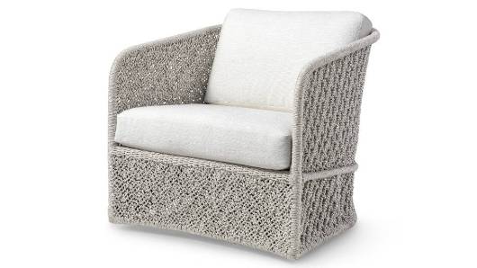 Picture of JENSON OUTDOOR SWIVEL LOUNGE CHAIR, GREY