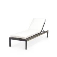 Picture of SOMERSET OUTDOOR CHAISE LOUNGE CHAIR, CHARCOAL