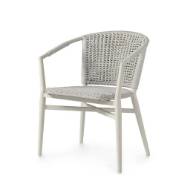 Picture of NINA OUTDOOR STACKABLE ARM CHAIR, STONE