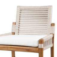 Picture of SAN MARTIN OUTDOOR SIDE CHAIR, TAUPE