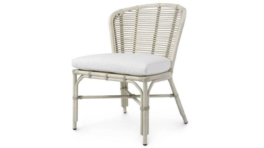 Picture of CAMINO OUTDOOR SIDE CHAIR, WHITE