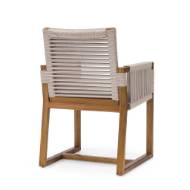 Picture of SAN MARTIN OUTDOOR ARM CHAIR, TAUPE