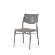 Picture of CODY OUTDOOR STACKABLE SIDE CHAIR, PEBBLE