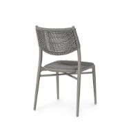 Picture of CODY OUTDOOR STACKABLE SIDE CHAIR, PEBBLE