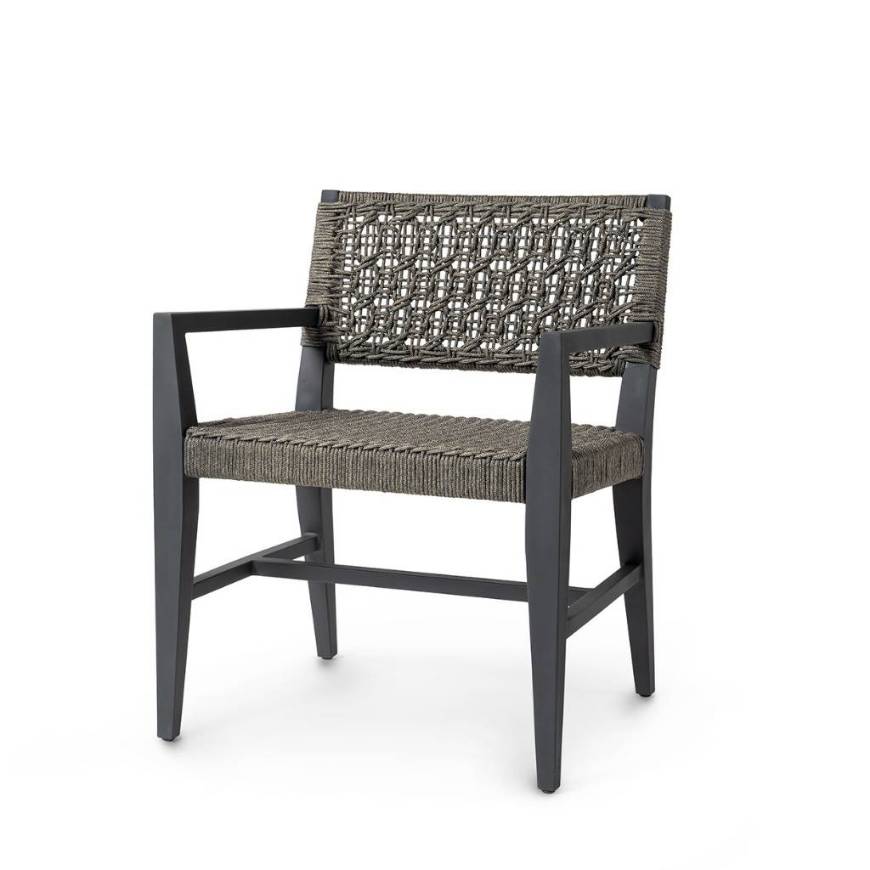 Picture of OLIVER OUTDOOR ARM CHAIR, CHARCOAL