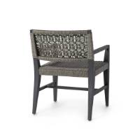 Picture of OLIVER OUTDOOR ARM CHAIR, CHARCOAL